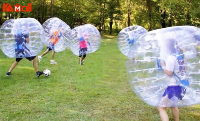 sports mini zorb ball on the grass